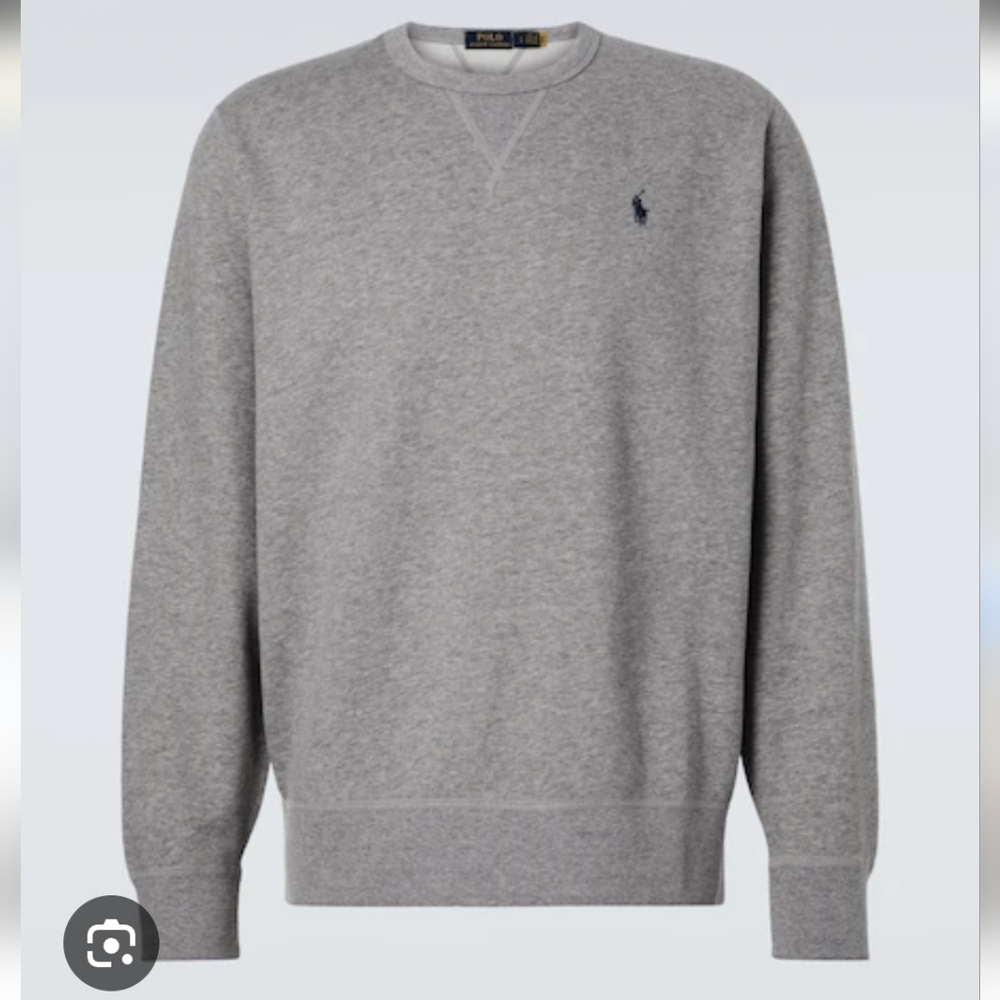 POLO RALPH LAUREN I NWT L Classic Sweatshirt I grey